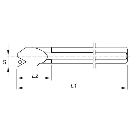 Palbit S06M-STFCR2 TLH-Turning Toolholders Imperial Boring Bars 2122455IN